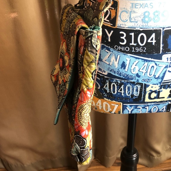 Vera Bradley Floral Crossbody Adjustable Purse Bag - Picture 5 of 16